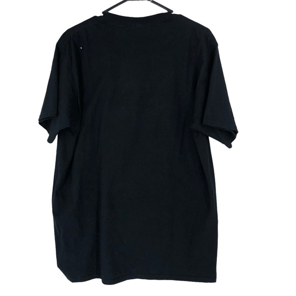 Just Here for the Beer Black Light Glow in the Dark T-Shirt; Alien & Beer SZ L - Picture 5 of 6